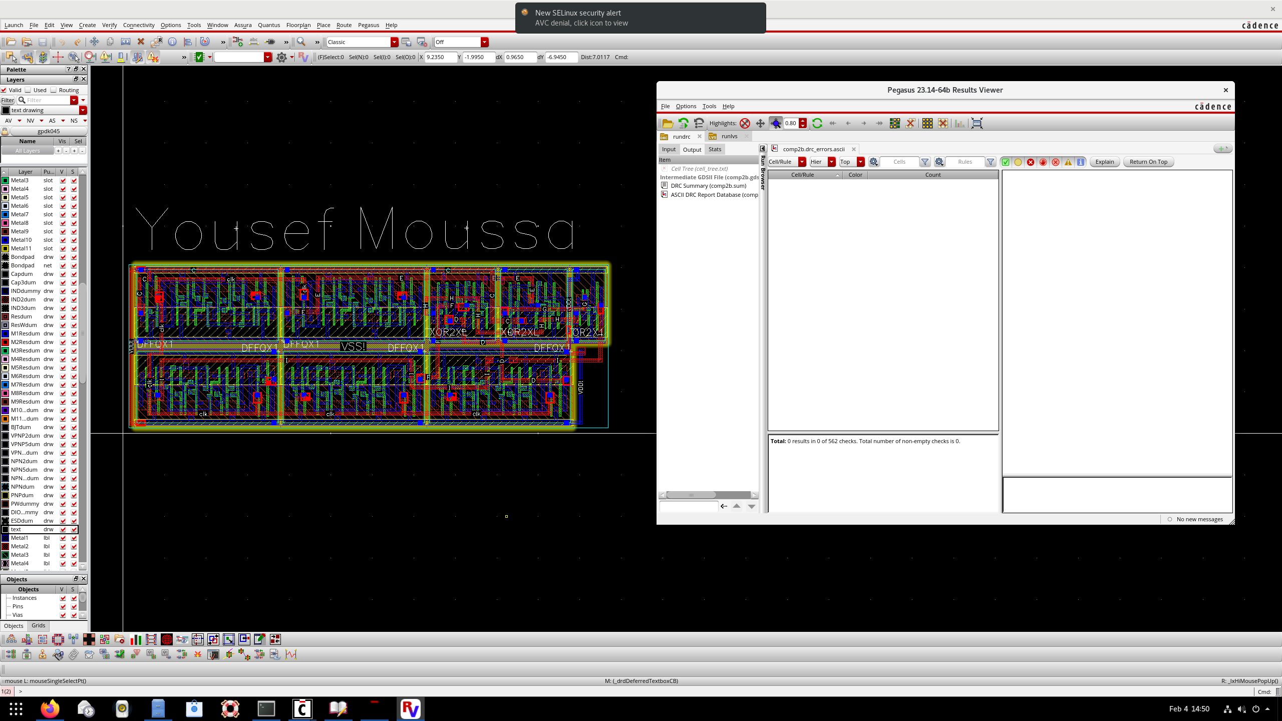 Layout with LVS Clean